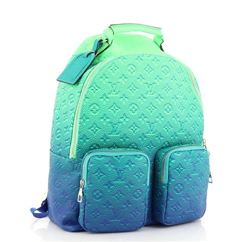 blue louis vuitton bag womens|blue Louis Vuitton backpack.